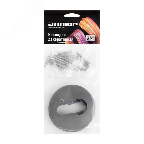 Накладка для ц/м АЛЛЮР АРТ ET-R9 MBN(0240) графит - фото 2