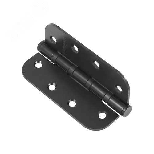 Петля дверная СТАНДАРТ 100х70х2,5 4BB (R14) BL матовый черный - фото 1