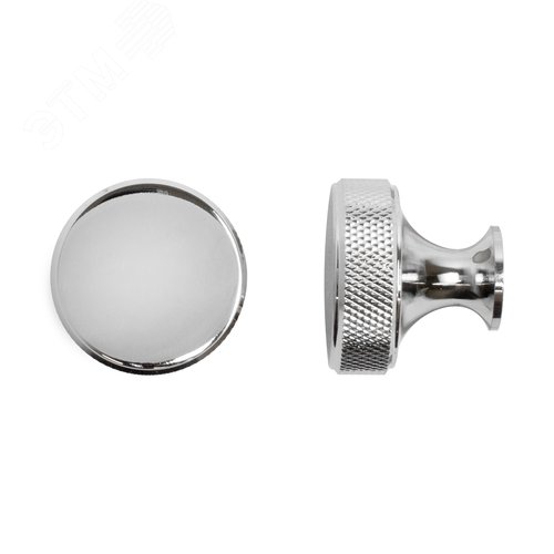 Ручка-кнопка мебельная StahlBuro AP2704 2шт., CP хром - фото 6