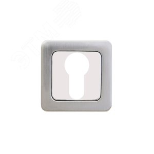 Изображение товара Накладка декоративная (комплект) под цилиндровый механизм замка, АЛЛЮР АРТ ET-S1 SN/CP (4282) никель матовый (шт)