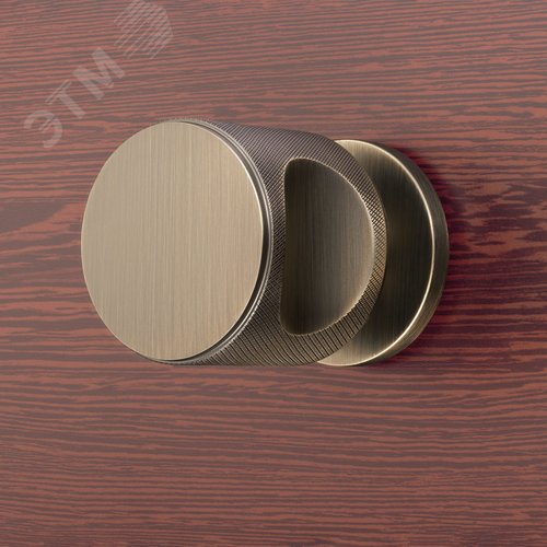 "Комплект ручек ALLUR ART COLLECTION ""MAXIMA"" MAB (5830) мат.бронза" - фото 6