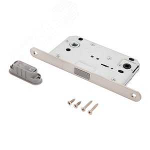 Изображение товара Защёлка магнитная АЛЛЮР АРТ 5300-MC-WC SN мат.никель с фиксатором (шт)