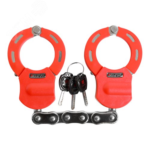 Замок велосипедный  БУЛАТ ВС 005Ц (20х15х145) - фото 1