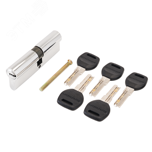 Цилиндровый механизм АЛЛЮР HD F 70-5К CP (30x40) хром - фото 1