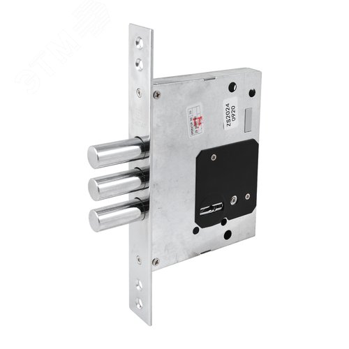 Изображение товара Замок врезной для метал. Дверей БУЛАТ ЗВ8-8.60.00.3(16).08 хром сувальд б/о б/наклад 5кл. (шт)