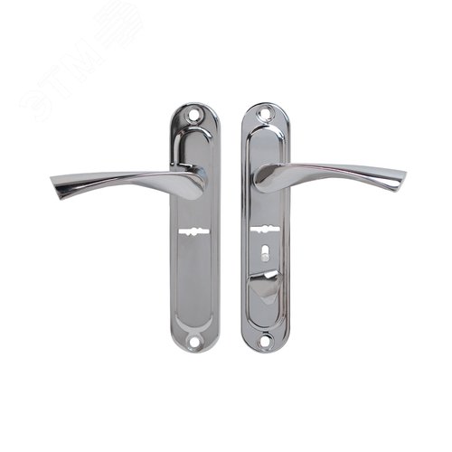 Комплект ручек АЛЛЮР 03S CP L лев - фото 1