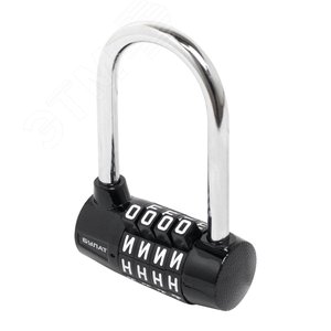 Изображение товара Замок навесной БУЛАТ ВС 604Б-01 кодовый d=7 мм (шт)