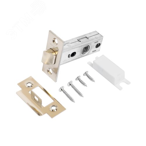 Защёлка АЛЛЮР АРТ L45-8 SN мат.никель - фото 1