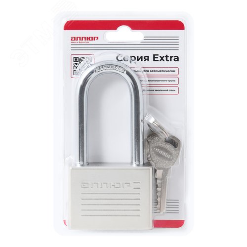 Замок навесной АЛЛЮР ВС1Ч-060Д EXTRA - фото 6