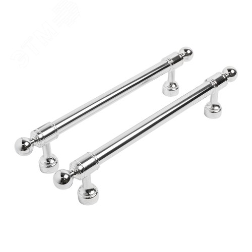 Ручка-скоба мебельная StahlBuro AP2306-128 2шт., CP хром - фото 1