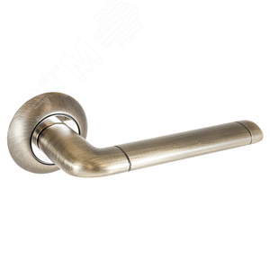 Изображение товара Ручка на круглой накладке (комплект). АЛЛЮР АРТ ПОЛО MAB (1530) бронза матовая (шт)