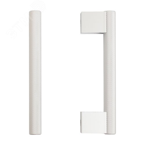 Ручка-скоба мебельная StahlBuro AP2315-96 2шт., W матовый белый хром - фото 6