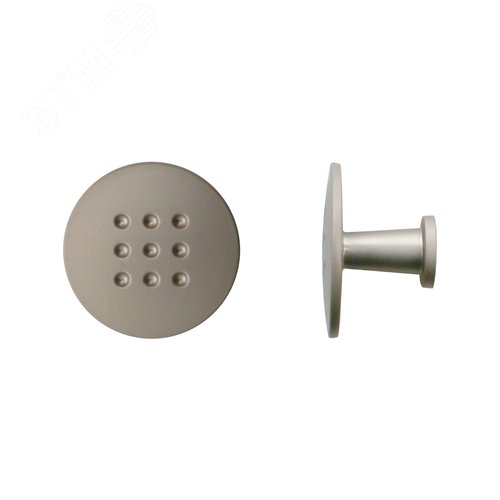 Ручка-кнопка мебельная StahlBuro A507 2шт., SN сатин - фото 6