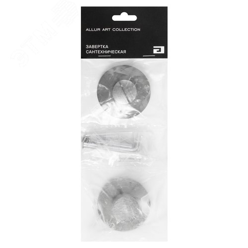 Сантехническая завертка к ручкам ALLUR ART COLLECTION BK-R4 MSC(72160) итал. матовый хром - фото 4