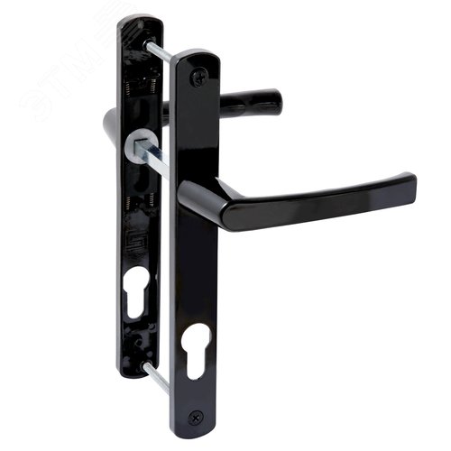 Ручка на планке БУЛАТ РФ 85.25.01.9005 УРАЛ-М черный - фото 1