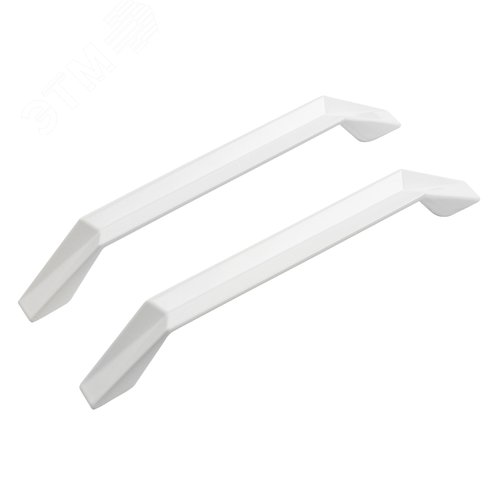 Ручка-скоба мебельная StahlBuro A108-128 2шт., W матовый белый - фото 1