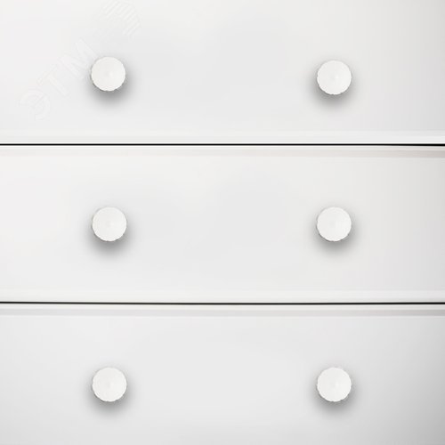 Ручка-кнопка мебельная StahlBuro AP2315 2шт., W матовый белый хром - фото 2