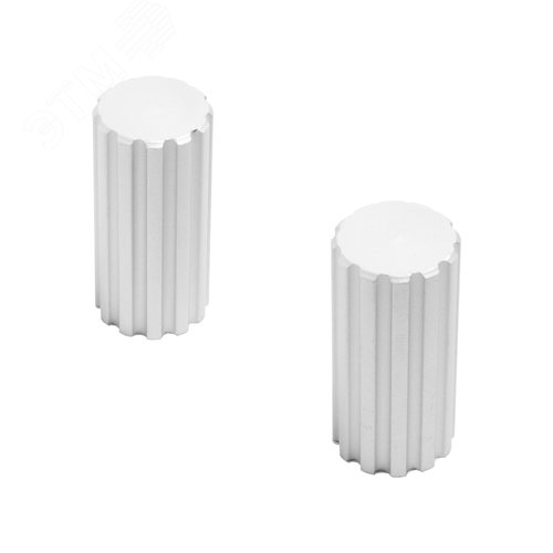 Изображение товара Ручка-кнопка мебельная StahlBuro AP2315 2шт., W матовый белый хром (шт)