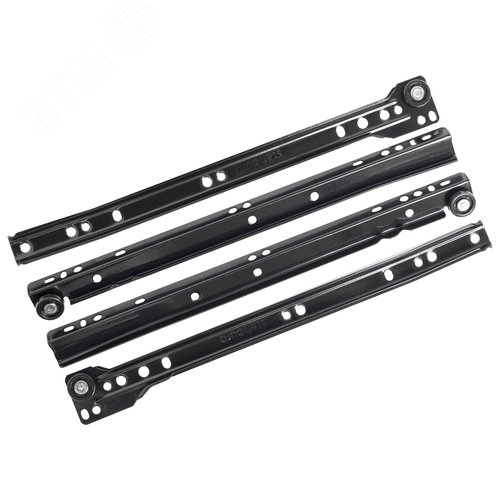 Изображение товара Направляющие роликовые StahlBuro 300/0,8 мм черный (шт)