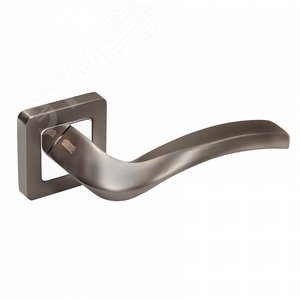 Изображение товара Ручка на квадратной накладке (комплект). АЛЛЮР АРТПАОЛА MBN (2140) графит (шт)