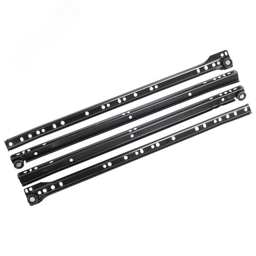 Изображение товара Направляющие роликовые StahlBuro 450/0,8 мм черный (шт)