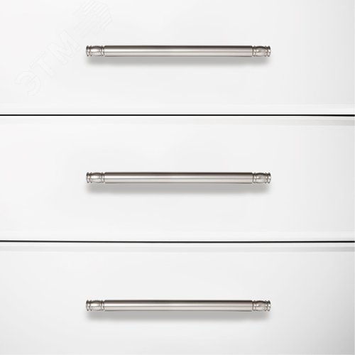 Ручка-скоба мебельная StahlBuro AP2311-128 2шт., SN сатин - фото 3