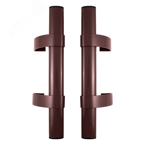 Ручка скоба БУЛАТ РС-03.345.8017 коричневый - фото 1