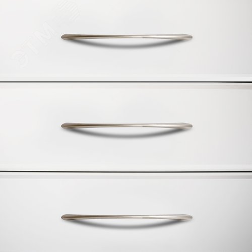 Ручка-скоба мебельная StahlBuro A204-128 2шт., SN сатин - фото 4