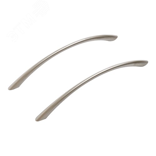 Ручка-скоба мебельная StahlBuro A204-128 2шт., SN сатин - фото 1