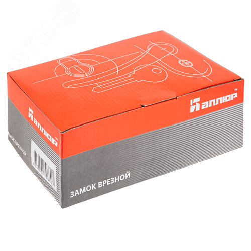 Замок врезной для калиток АЛЛЮР ЗВ4-1/55A GP автомат без ц/м БЕЗ ОТВЕТНОЙ ПЛАНКИ с/руч - фото 3