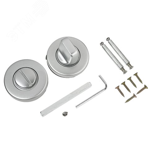 Сантехническая завертка к ручкам АЛЛЮР 1800BK WC PSN перламутровый никель - фото 4