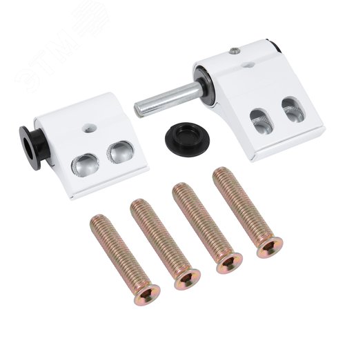 Петля дверная БУЛАТ ПН-103,5х96.9016 белый - фото 4