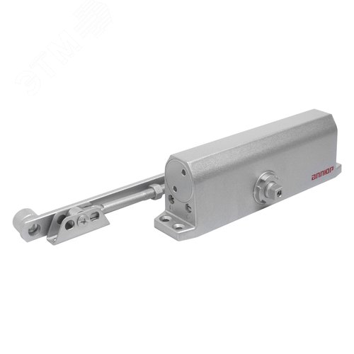 Доводчик дверной АЛЛЮР COMFORT ДД 208/4-6 A-S (до 140 кг) серебро - фото 1