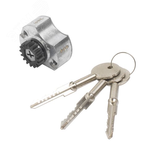 Цилиндровый механизм АЛЛЮР -для замков ЗНЦ крестовидный двухсторонний - фото 3