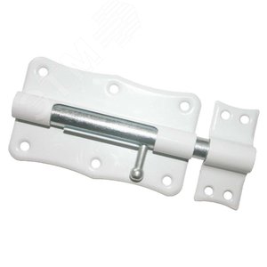 Изображение товара Шпингалет Кунгур ЗТ2-100 белый фигурный (шт)