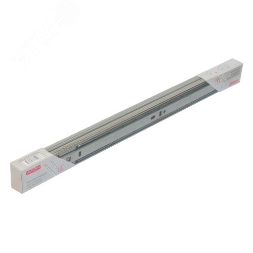 "Направляющие шариковые с доводчиком StahlBuro 35-450 /18""/ хром" - фото 2