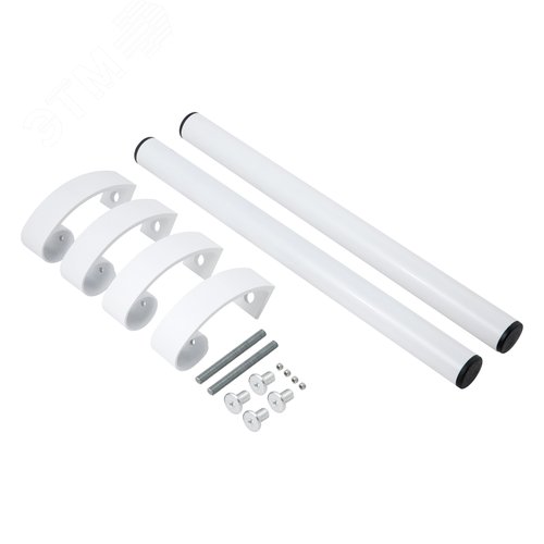 Ручка скоба БУЛАТ РС-02.400.9016 белый, - фото 2