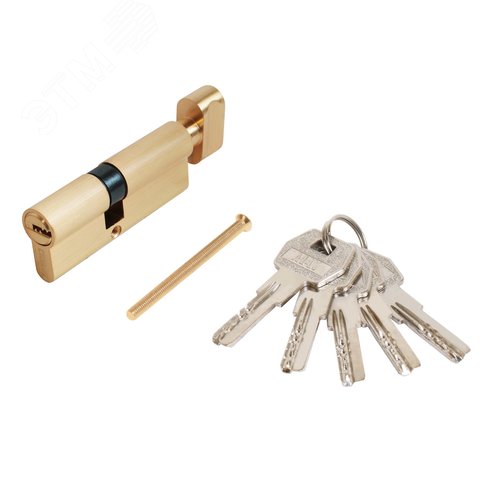 Изображение товара Цилиндровый механизм Стандарт MAX 80 (35х45В) SB 5кл мат.золото (шт)