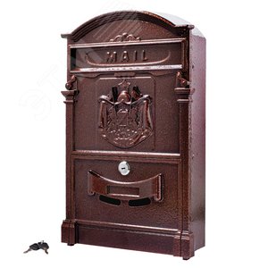 Изображение товара Ящик почтовый индивидуальный №4010 медь (шт)