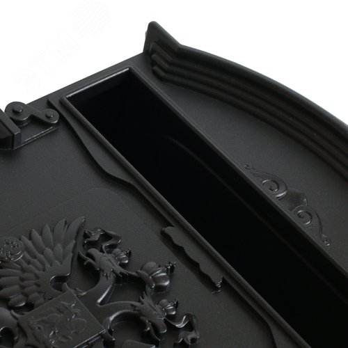 "Ящик почтовый АЛЛЮР №4011 ""Герб"" черный" - фото 4