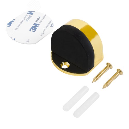 Ограничитель  СТАНДАРТ 611+3М GP золото - фото 2