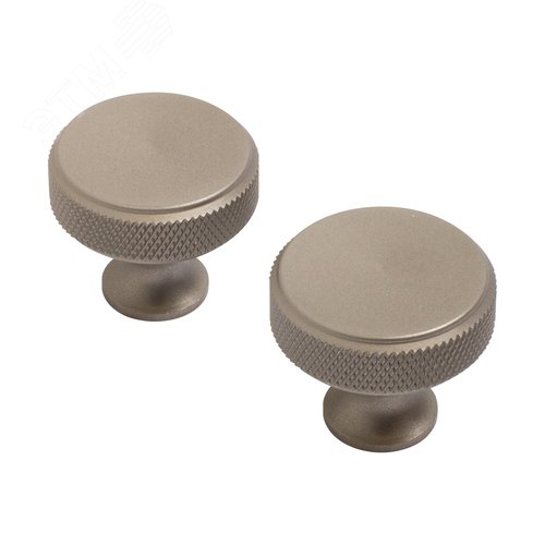 Изображение товара Ручка-кнопка мебельная StahlBuro AP2704 2шт., SN сатин (шт)