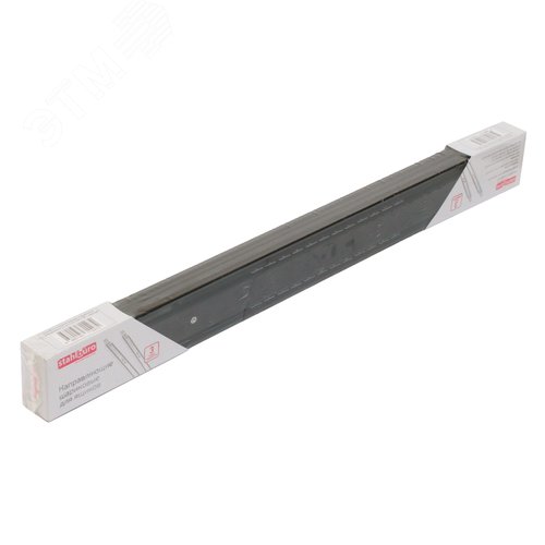 "Направляющие шариковые с доводчиком StahlBuro 45-450 /18""/ черный" - фото 3