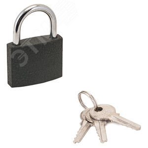 Изображение товара Замок навесной с цилиндровым механизмом секрета, СТАНДАРТ HG-350 серый (шт)