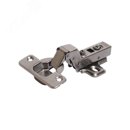 Петля мебельная внутренняя  с доводчиком StahlBuro 1111 Clip-On 2 шт., черная - фото 1