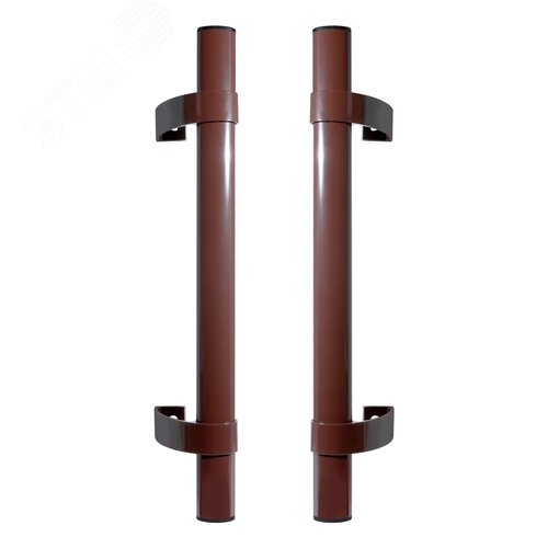 Ручка скоба БУЛАТ РС-03.500.8017 коричневый - фото 1