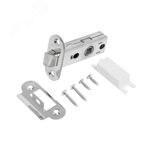 Защёлка АЛЛЮР АРТ L45-8-R CP хром - фото 1