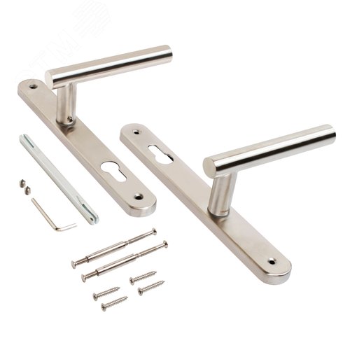 Ручка на планке БУЛАТ РФ 85.30.10НС AISI 304 INOX - фото 3