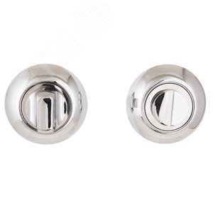 Изображение товара Завертка-фиксатор сантехническая для защелок, замков, задвижек к ручкам АЛЛЮР АРТ BK-R1 CP (3122) хром (шт)