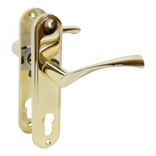 Комплект ручек АЛЛЮР 103-1 70 мм GP золото - фото 1